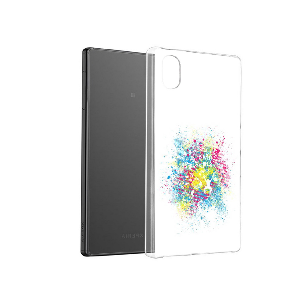 

Чехол MyPads Tocco для Sony Xperia X акварель абстракция, Прозрачный, Tocco
