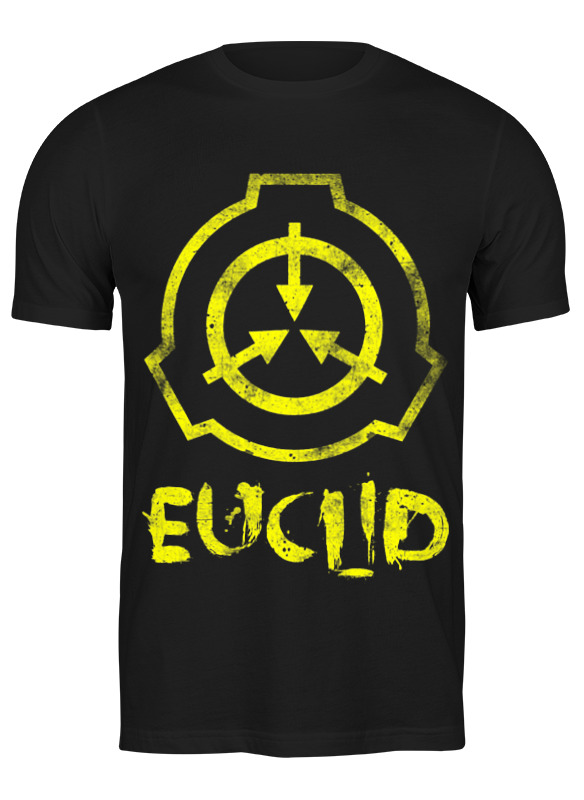 

Футболка мужская Printio Scp, euclid черная 3XL, Черный, Scp, euclid