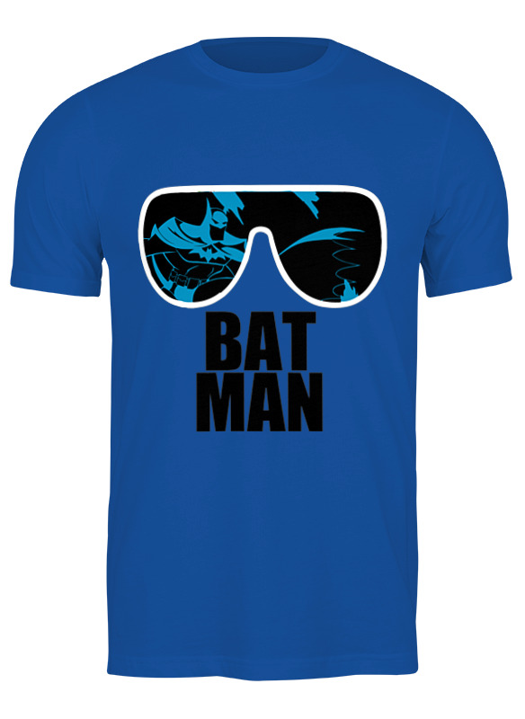 

Футболка мужская Printio Бэтмен (batman) синий 3XL, Бэтмен (batman)