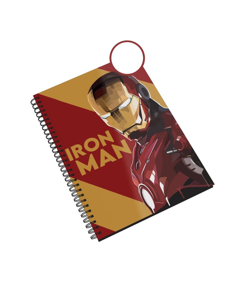 

Блокнот Каждому Своё "Iron man/Железный человек" NP-MVIM11-A4/1 A4 48л, NP-MVIM11-A4/1