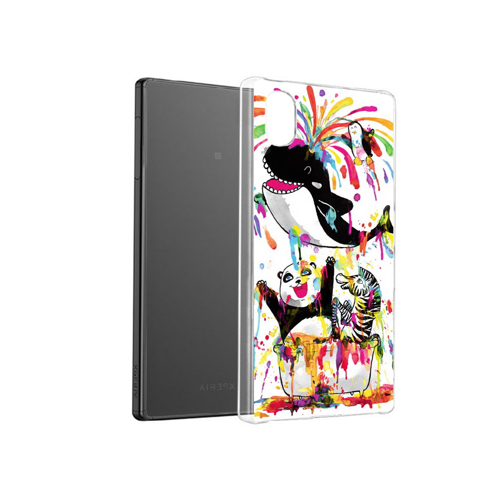 

Чехол MyPads Tocco для Sony Xperia X Хиппи кит, Прозрачный, Tocco