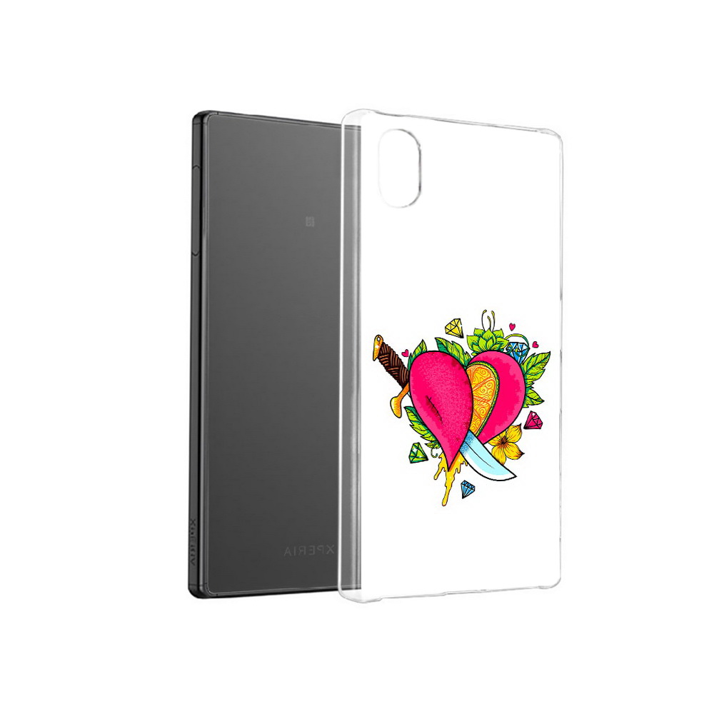 

Чехол MyPads Tocco для Sony Xperia X Фруктовое сердце, Прозрачный, Tocco