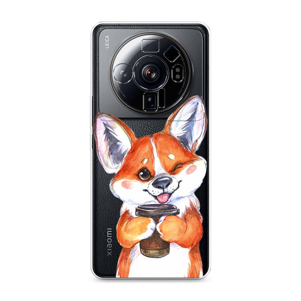 

Чехол на Xiaomi 12S Ultra "Корги с кофе", Оранжевый;белый, 314550-4