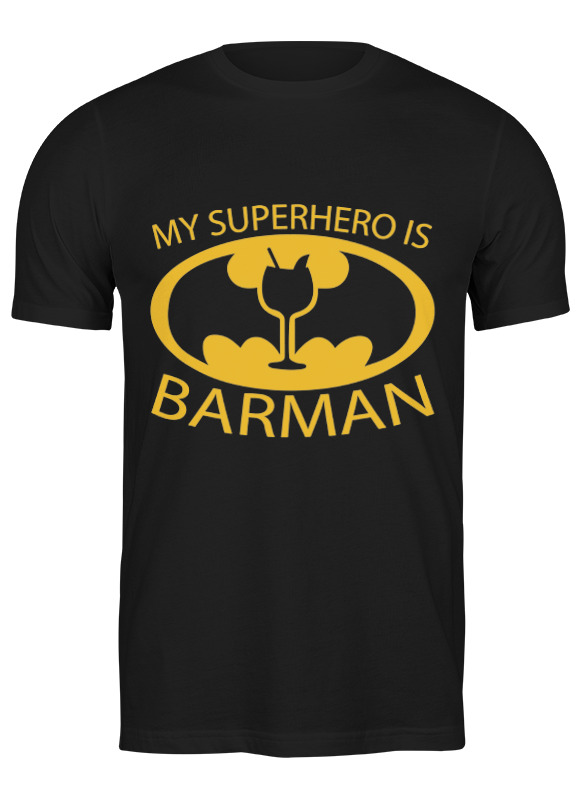 

Футболка мужская Printio Бэтмен (batman) черная 3XL, Черный, Бэтмен (batman)