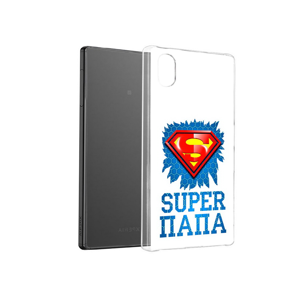 

Чехол MyPads Tocco для Sony Xperia X Супер Папа, Прозрачный, Tocco