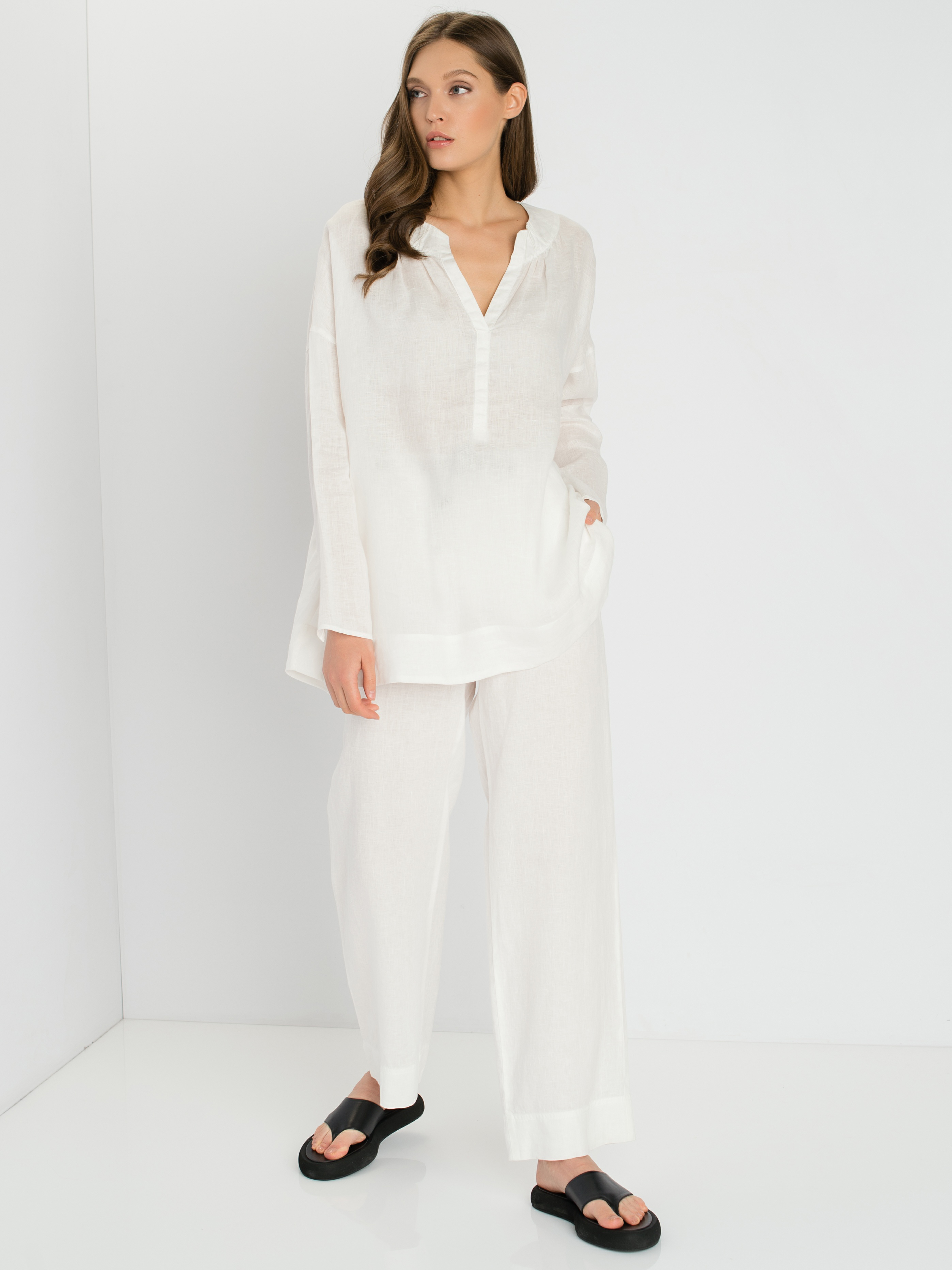 

Блуза женская Gerry Weber белая, 760032-31426-99700