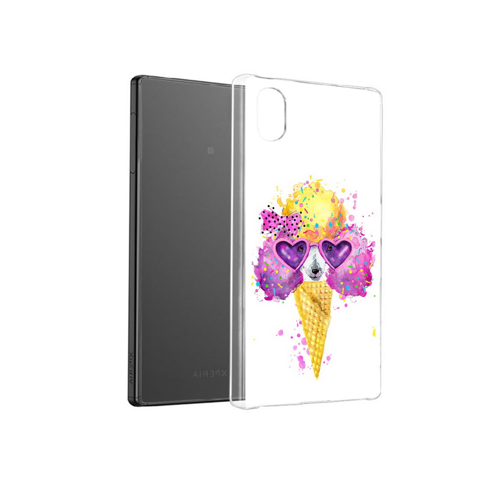 

Чехол MyPads Tocco для Sony Xperia X Рожок, Прозрачный, Tocco