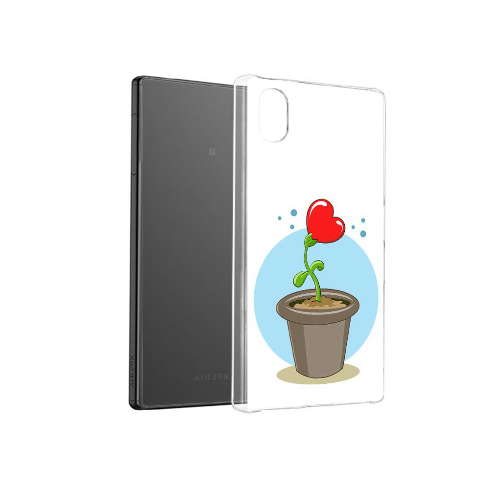 

Чехол MyPads Tocco для Sony Xperia X Растение любви 14 февраля, Прозрачный, Tocco