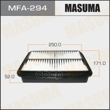 

Фильтр воздушный MITSUBISHI 10- MASUMA MFA-294