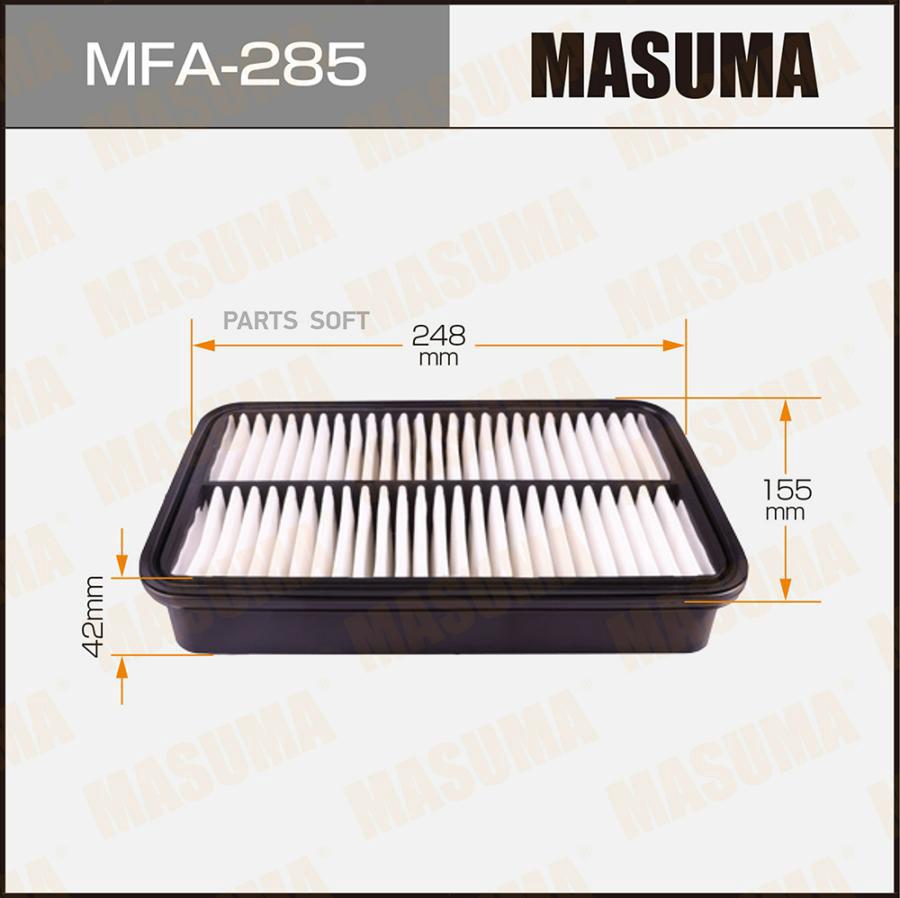 Фильтр воздушный TOYOTA 90-95 MASUMA MFA-285