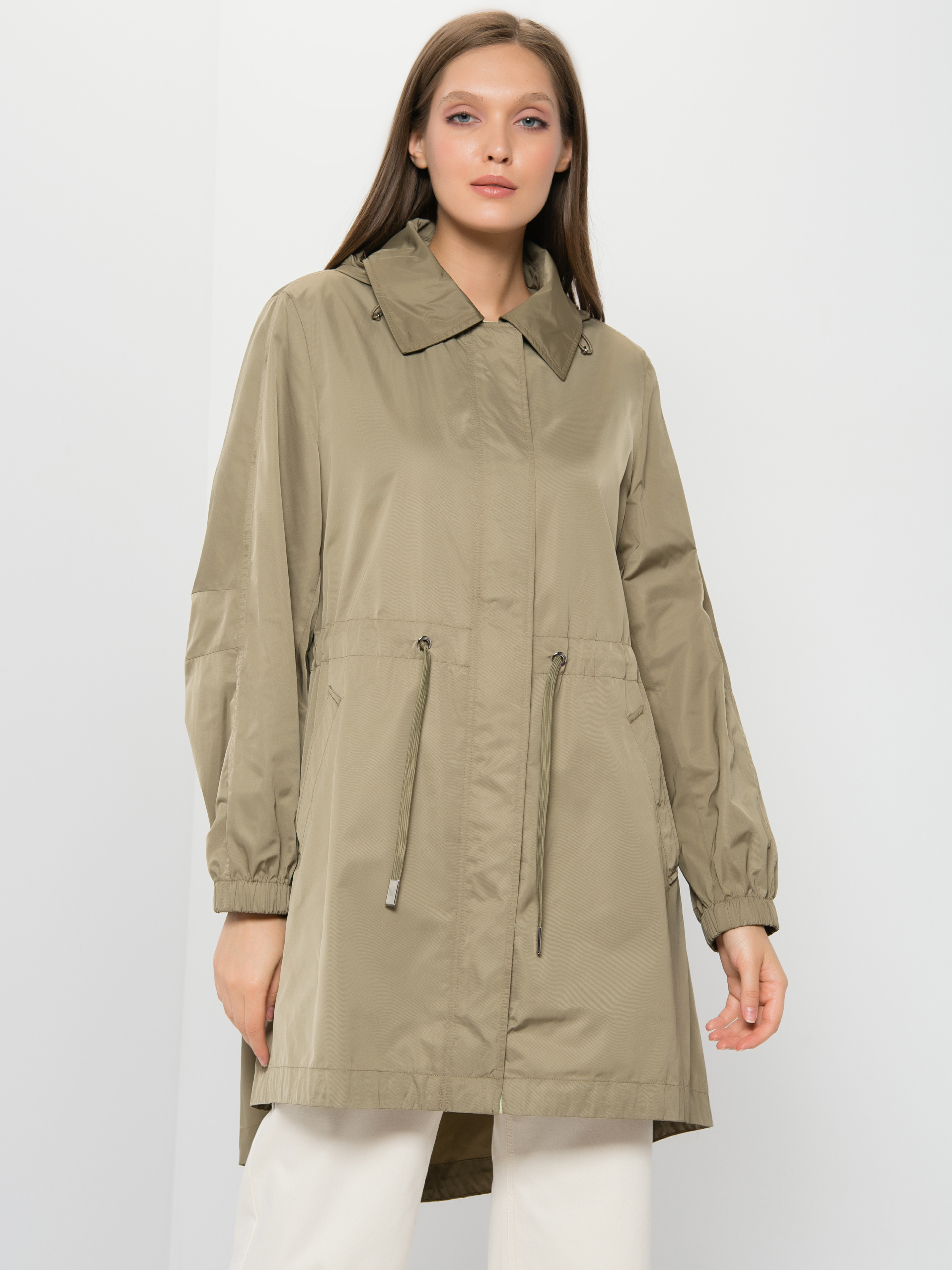 

Плащ женский Gerry Weber 750216-31150-50558 зеленый 40, 750216-31150-50558