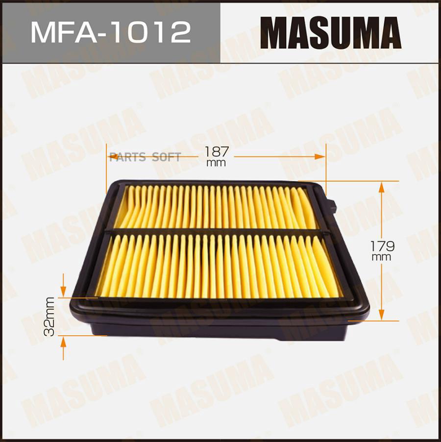 

Фильтр воздушный HONDA 05- MASUMA MFA-1012