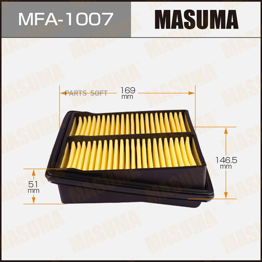 Фильтр воздушный HONDA 02-08 1.5 MASUMA MFA-1007