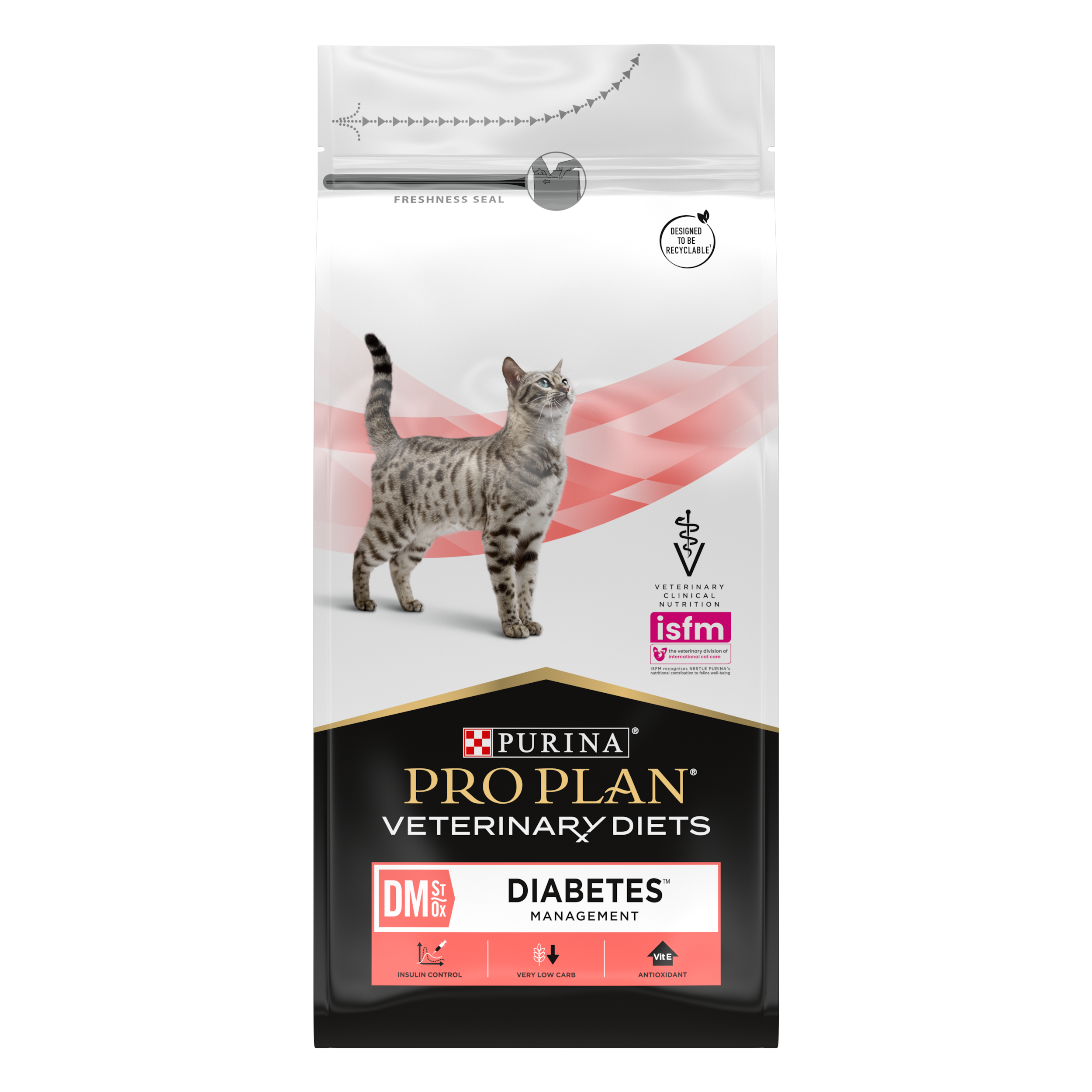 фото Сухой корм для кошек pro plan veterinary diets dm diabetes management, при диабете, 1,5кг