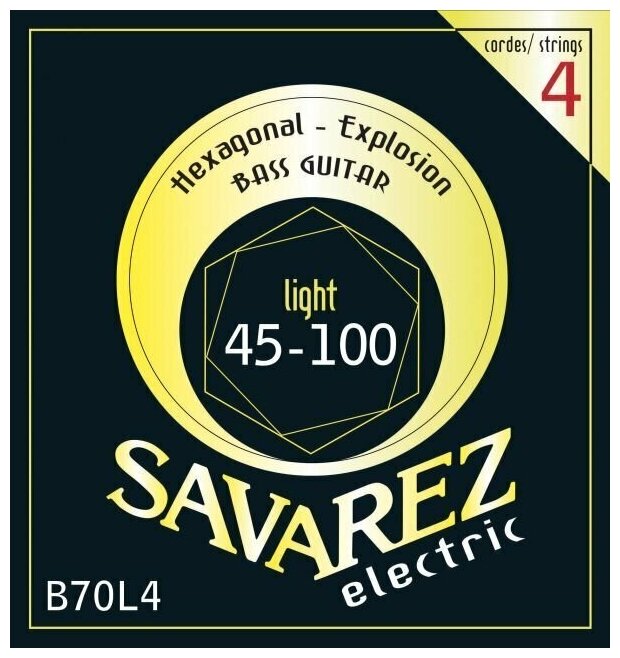 

Savarez B70l4 Hexagonal Explosion - Струны для бас гитар