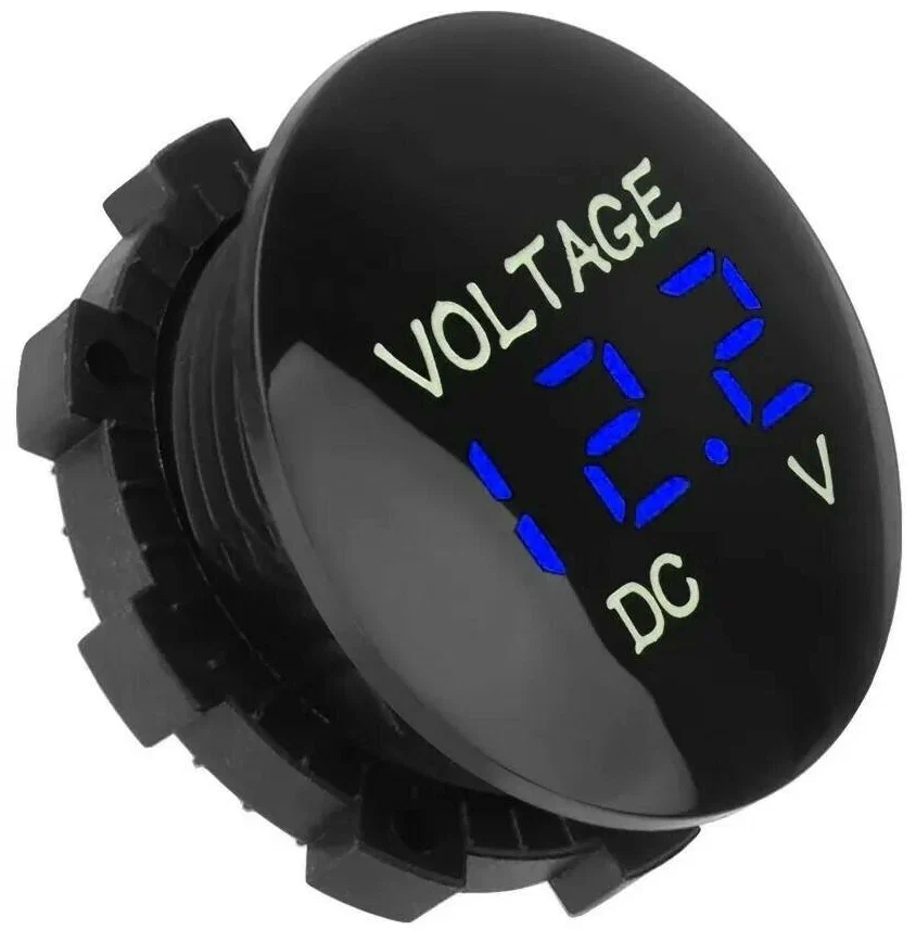 

Вольтметр TAKARA YC-A06K blue (24V) цифровой