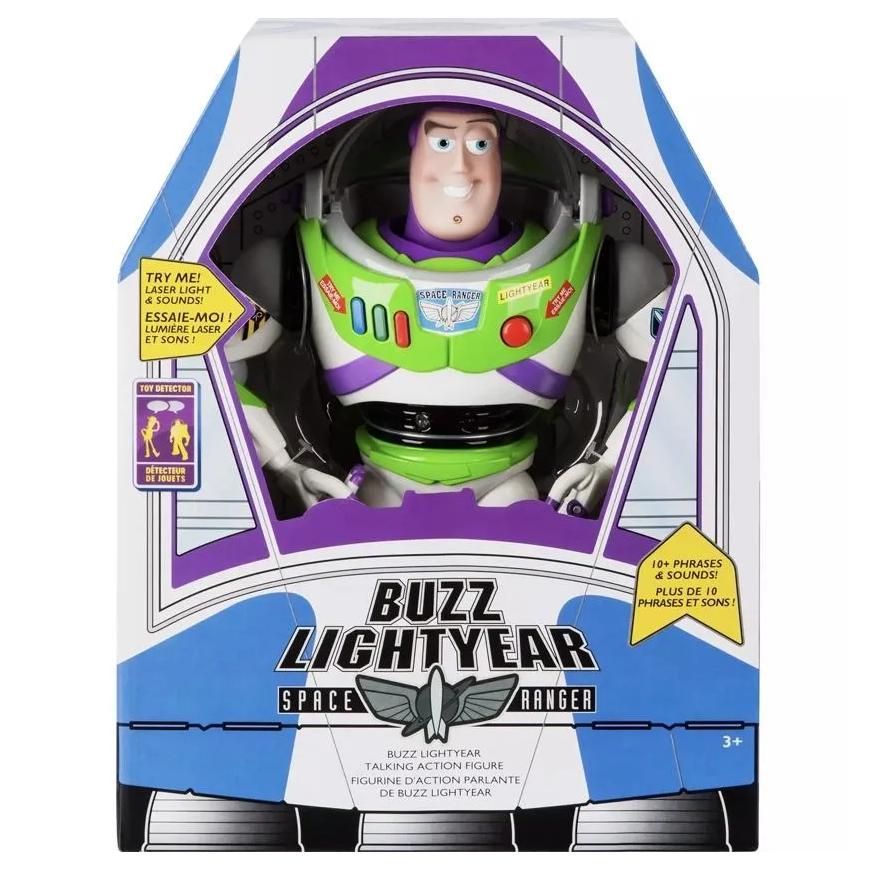 История игрушек Toy Story Buzz Lightyear Базз Лайтер свет, звук история игрушек 4 веселые гонки с наклейками