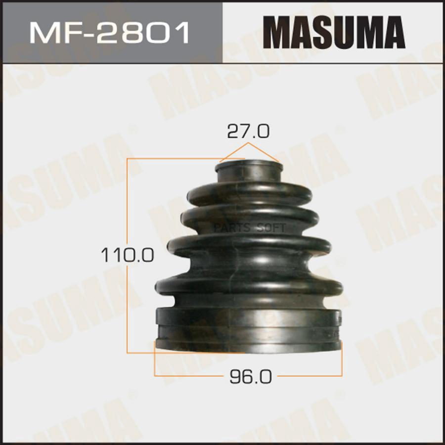 

Пыльник ШРУСа TOYOTA 98- MASUMA MF-2801