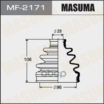 

MASUMA MF-2171 Пыльник ШРУСа внутр. универсал.