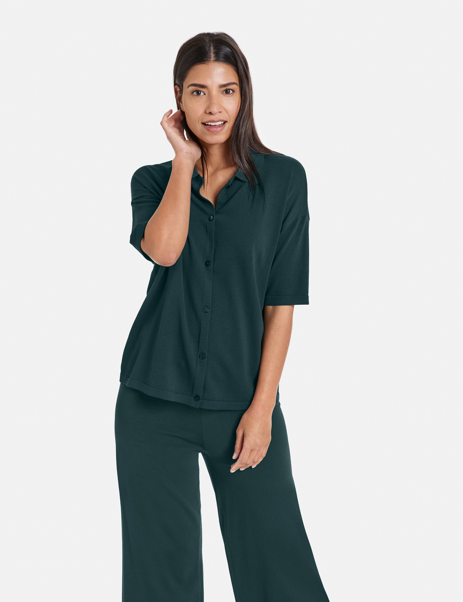 

Кардиган женский Gerry Weber 731057-35710-50906 зеленый 40, 731057-35710-50906