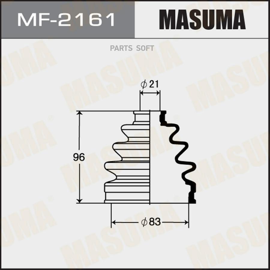 

Пыльник ШРУСа HONDA/HYUNDAI/KIA/MITSUBISHI -07 MASUMA MF-2161