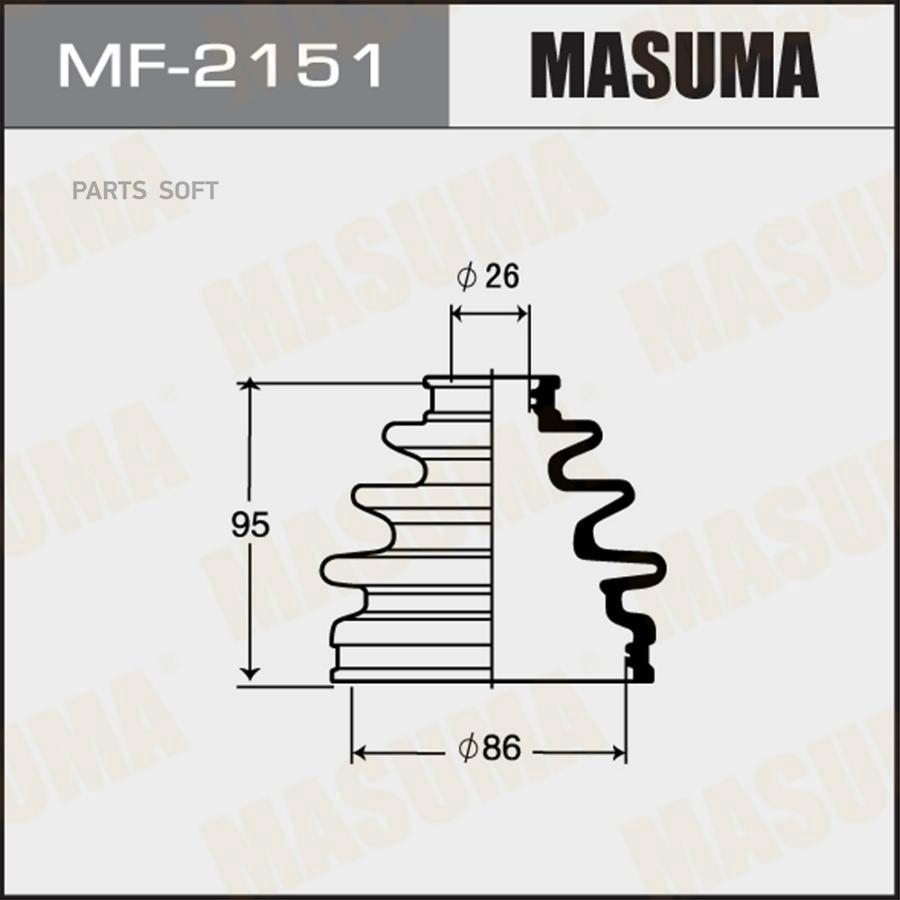 

MASUMA MF-2151 Пыльник ШРУСа