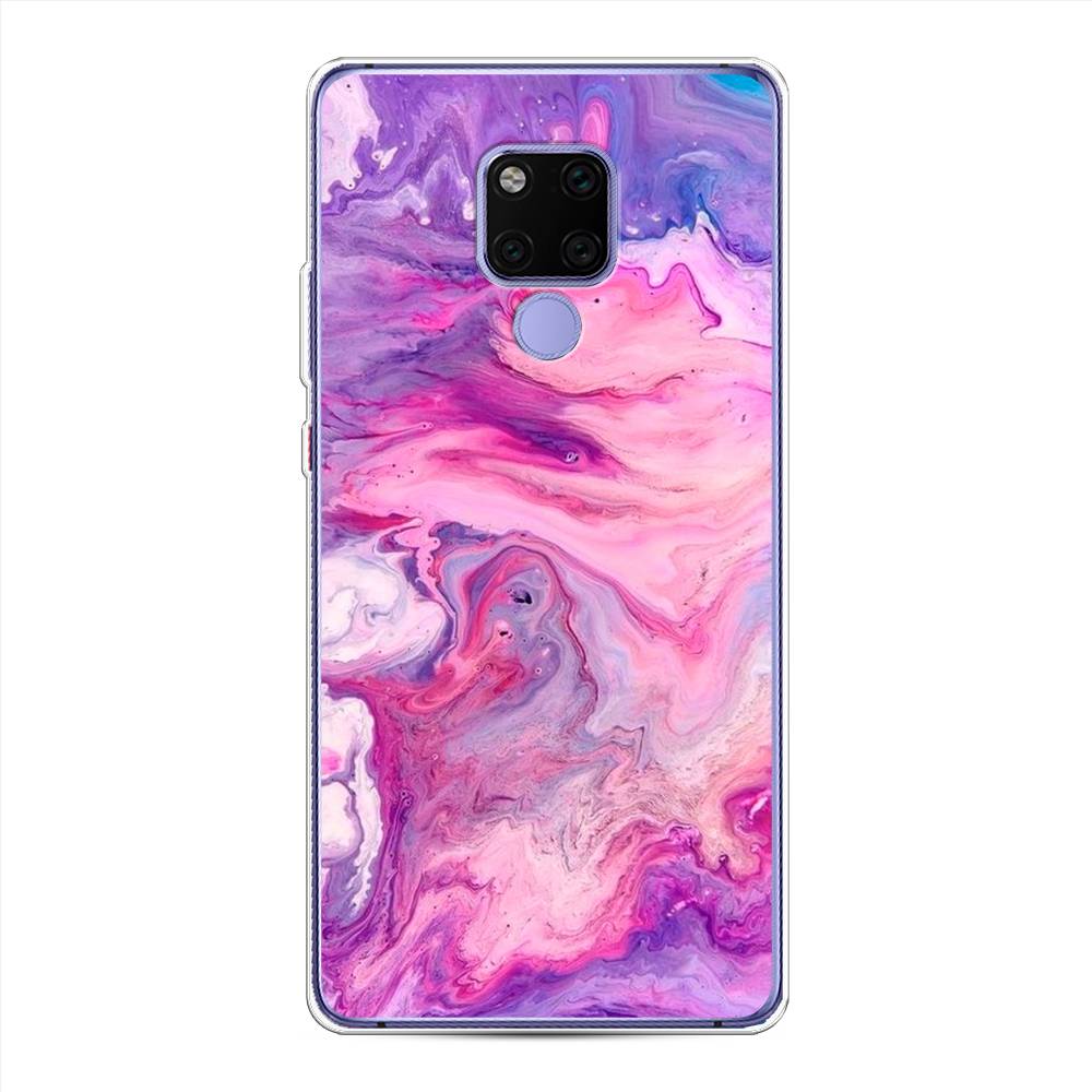 

Чехол для Huawei Mate 20X "Нежно-розовая абстракция", Розовый, 66950-3
