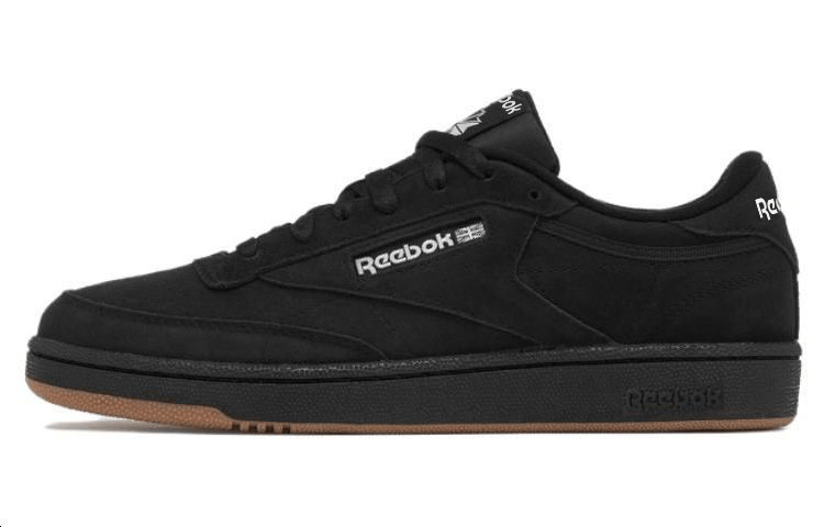 

Кеды унисекс Reebok Club C 85 черные 44 EU, Черный, Club C 85