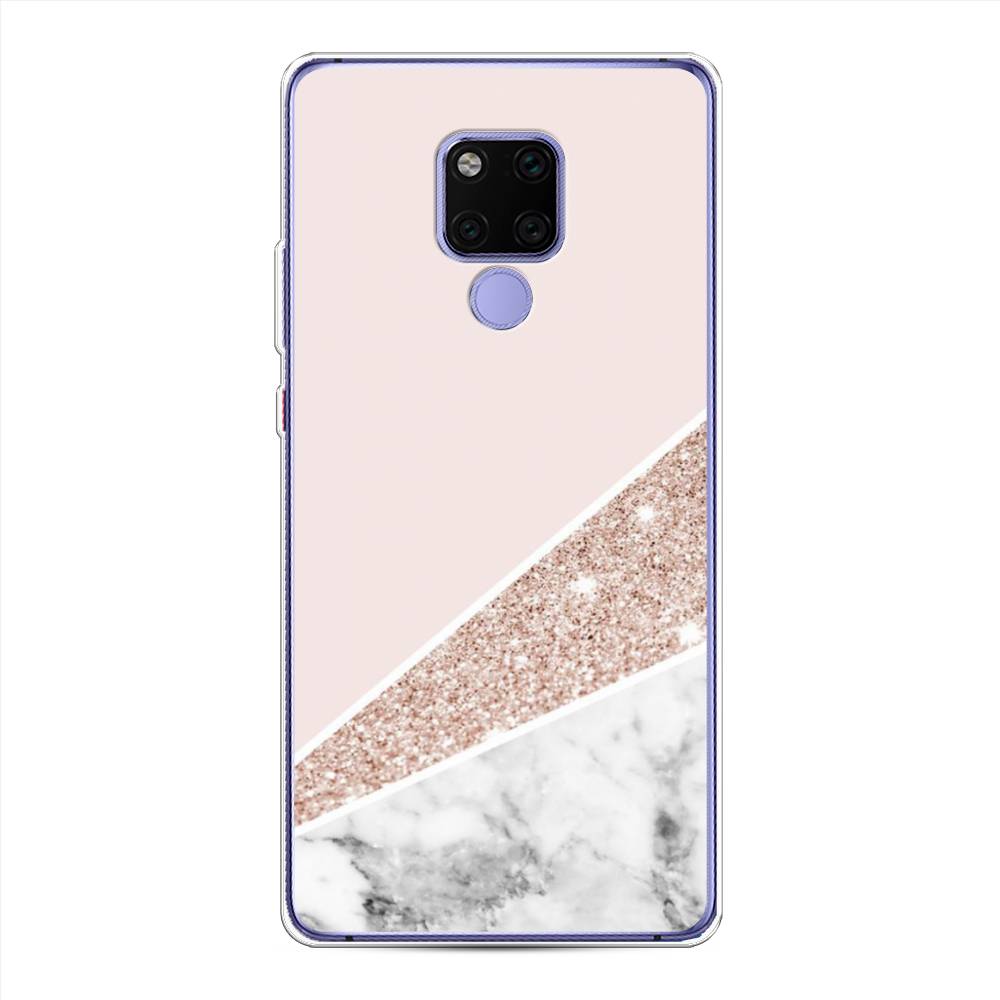 

Чехол для Huawei Mate 20X "Блестящий розовый мрамор", 66950-3