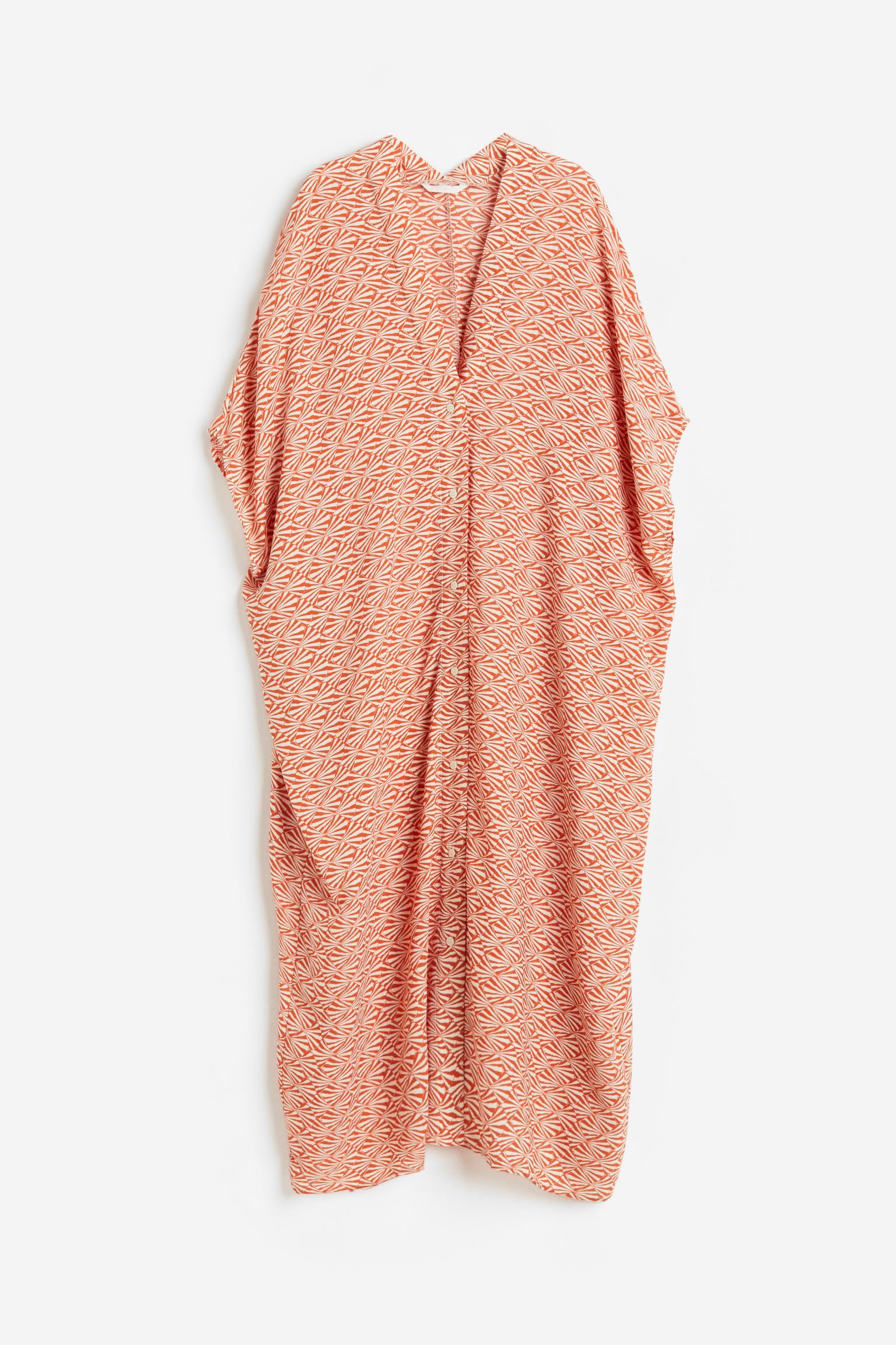 Платье женское H&M 1169910002 оранжевое XL/2XL (доставка из-за рубежа)