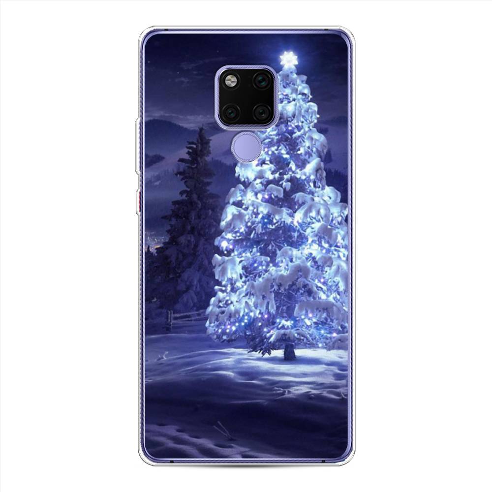 

Чехол для Huawei Mate 20X "Зима 4", Синий;черный;белый, 66950-2