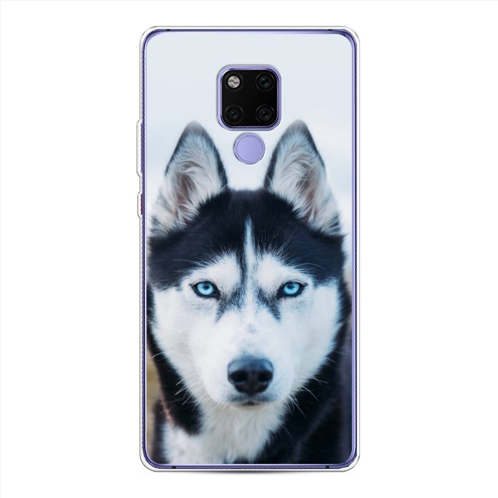 

Чехол для Huawei Mate 20X "Хаски 2", Синий;белый, 66950-1