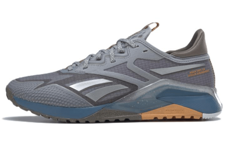 

Кроссовки унисекс Reebok Nano X2 Tr Adventure серые 38.5 EU, Серый, Nano X2 Tr Adventure