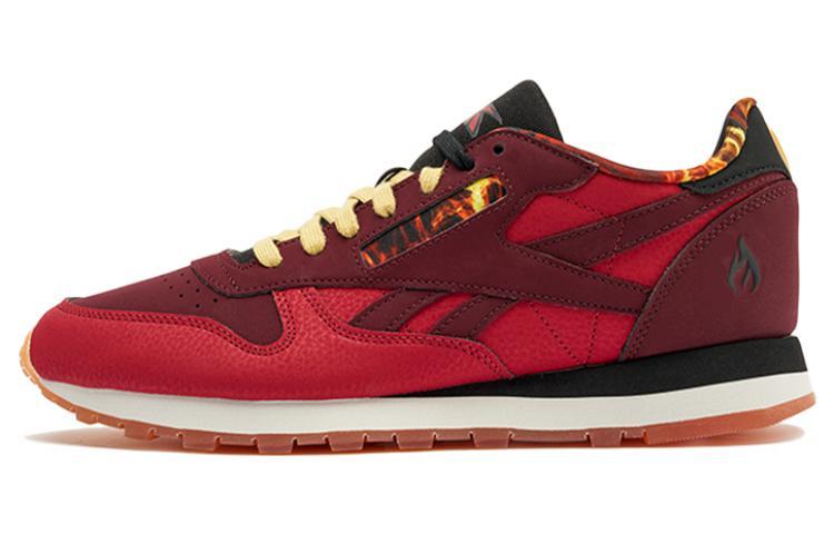 

Кроссовки унисекс Reebok Street Fighter x Classic Leather бордовые 41 EU, Бордовый, Street Fighter x Classic Leather