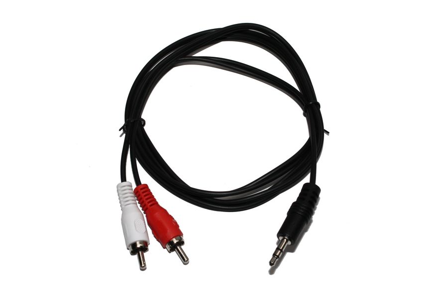 

Шнур 2RCA-J3.5 1.2м