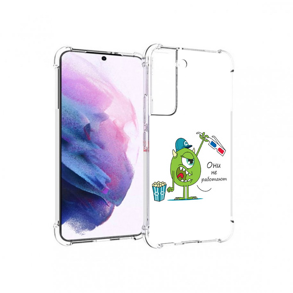 

Чехол MyPads Tocco для Samsung Galaxy S22 Очки не работают (PT194926.508.129), Прозрачный, Tocco
