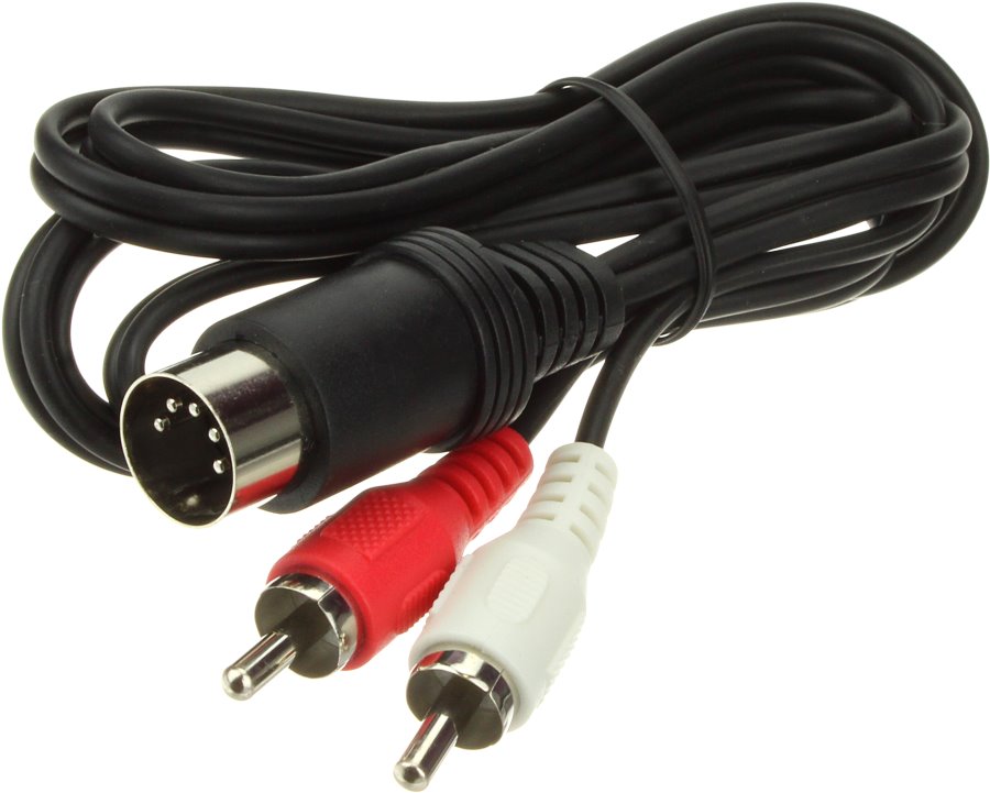 

Шнур 2RCA-5PIN 1.2м Alencom