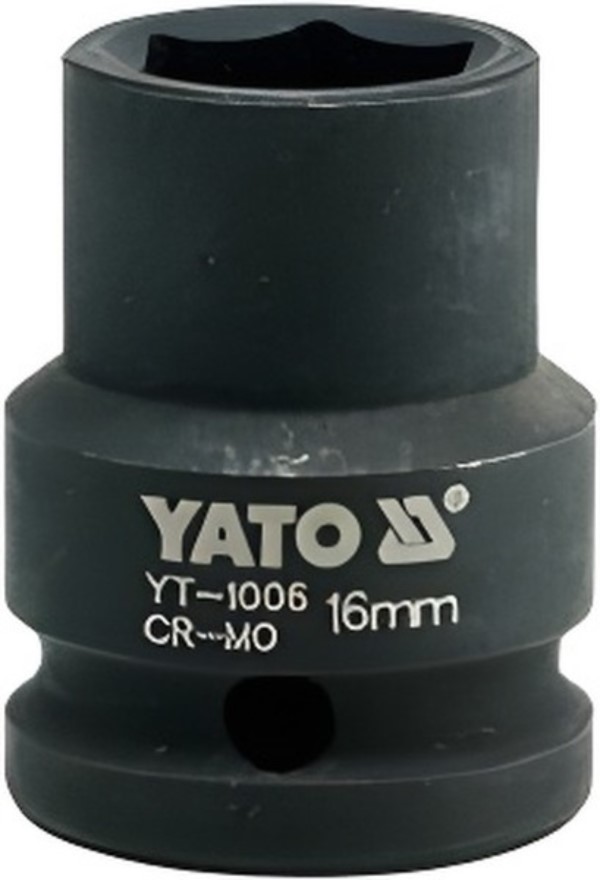 

Головка Ударная 16 Мм, 6 Гр, 1/2 YATO арт. YT-1006