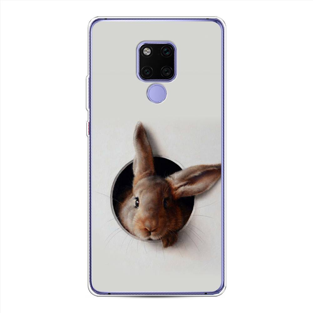 

Чехол для Huawei Mate 20X "Любопытный кролик", Серый;коричневый, 66950-1