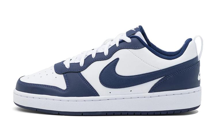 

Кеды унисекс Nike Court Borough Low 2 GS белые 39 EU, Белый, Court Borough Low 2 GS