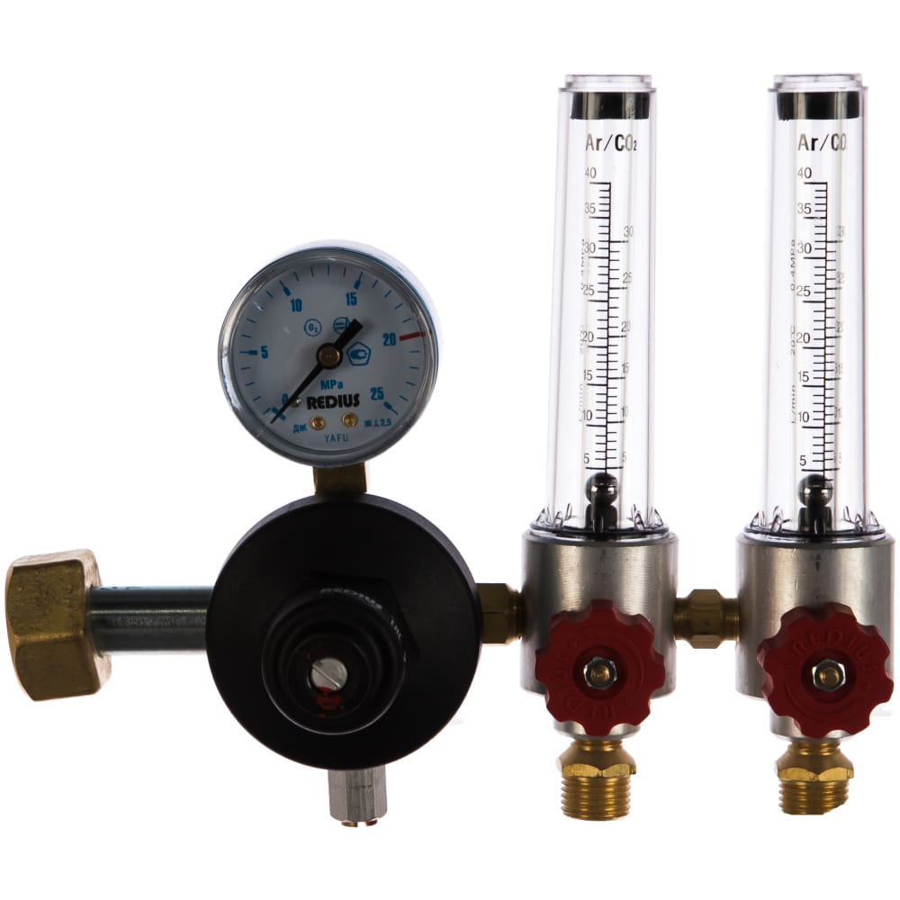 Регулятор универсальный У-30/АР-40-КР1-Р2 аргон + углекислота REDIUS 05105