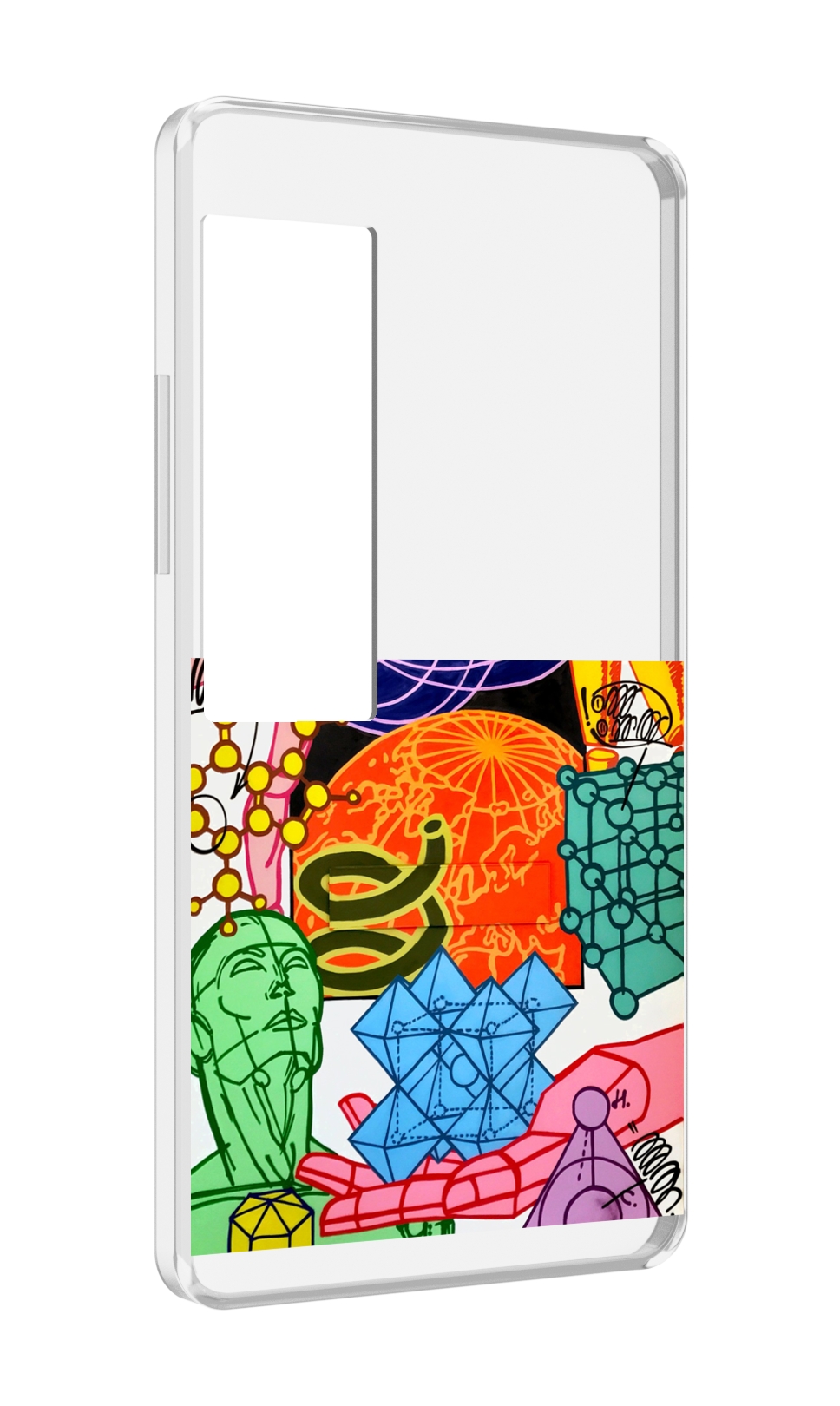 

Чехол MyPads физика-химия для Meizu Pro 7 Plus, Прозрачный, Tocco