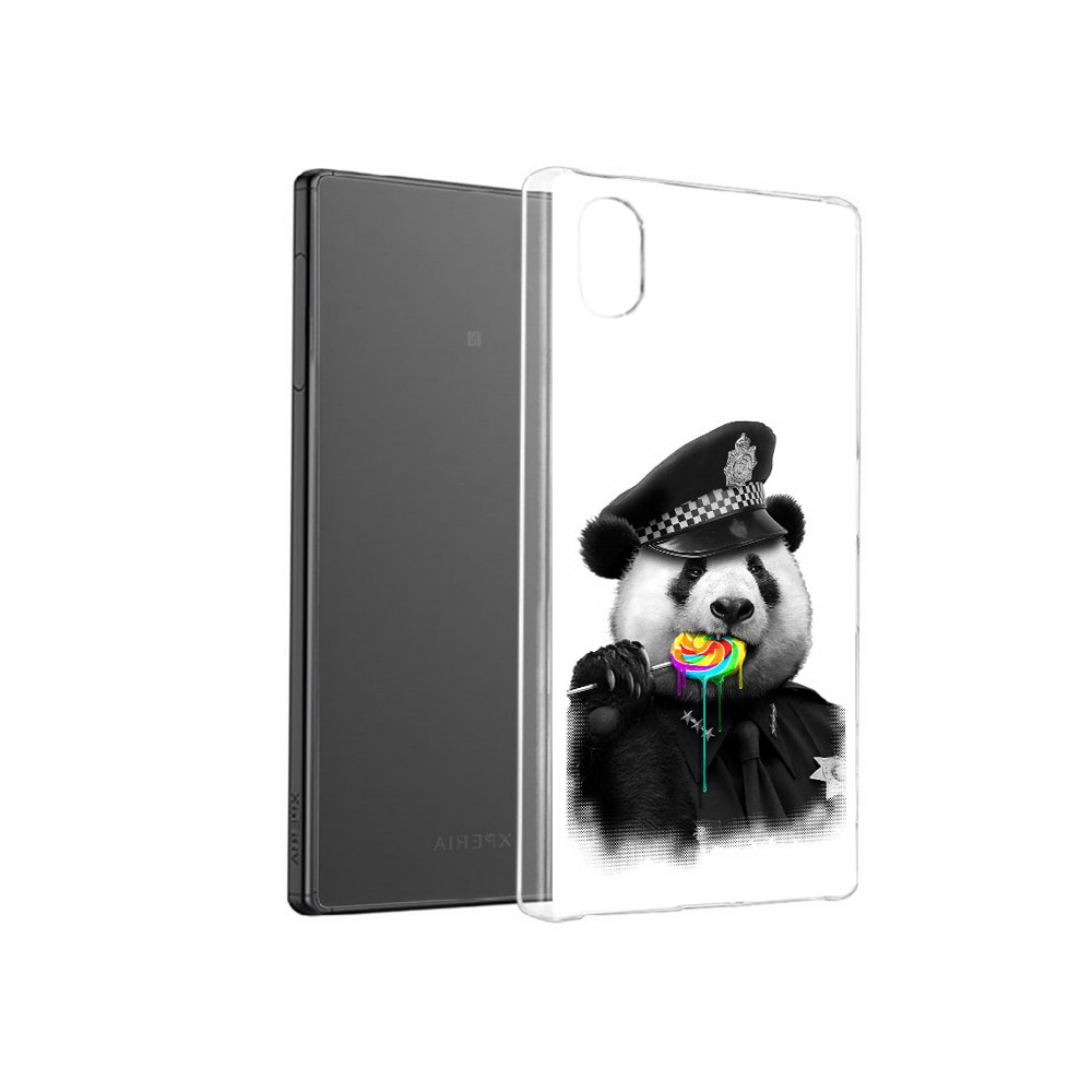 

Чехол MyPads Tocco для Sony Xperia X Панда полиция, Прозрачный, Tocco