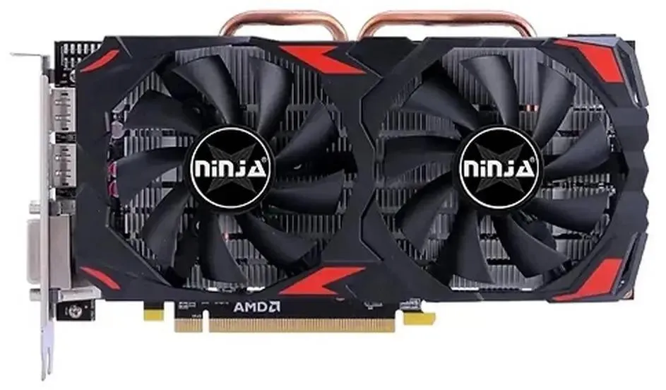

Видеокарта Ninja AMD Radeon RX 580 8GB (AFRX58085F), Черный, Radeon RX 580