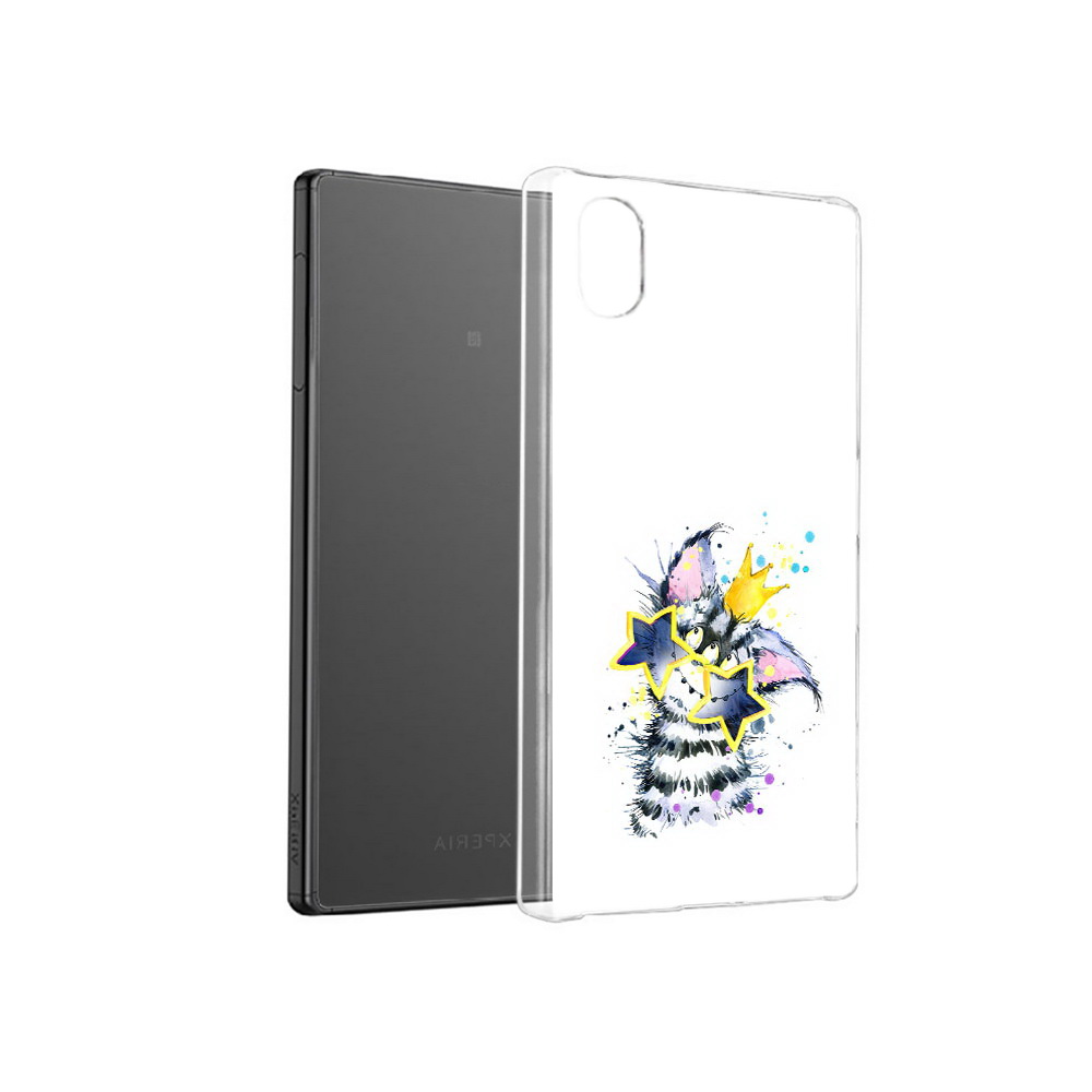 

Чехол MyPads Tocco для Sony Xperia X Мартовский Нуся, Прозрачный, Tocco