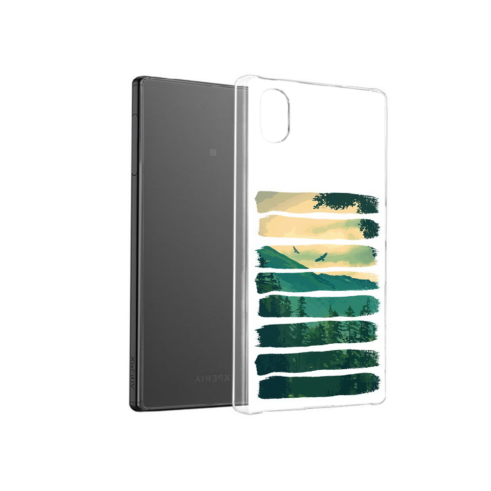 

Чехол MyPads Tocco для Sony Xperia X Лесная чаща, Прозрачный, Tocco