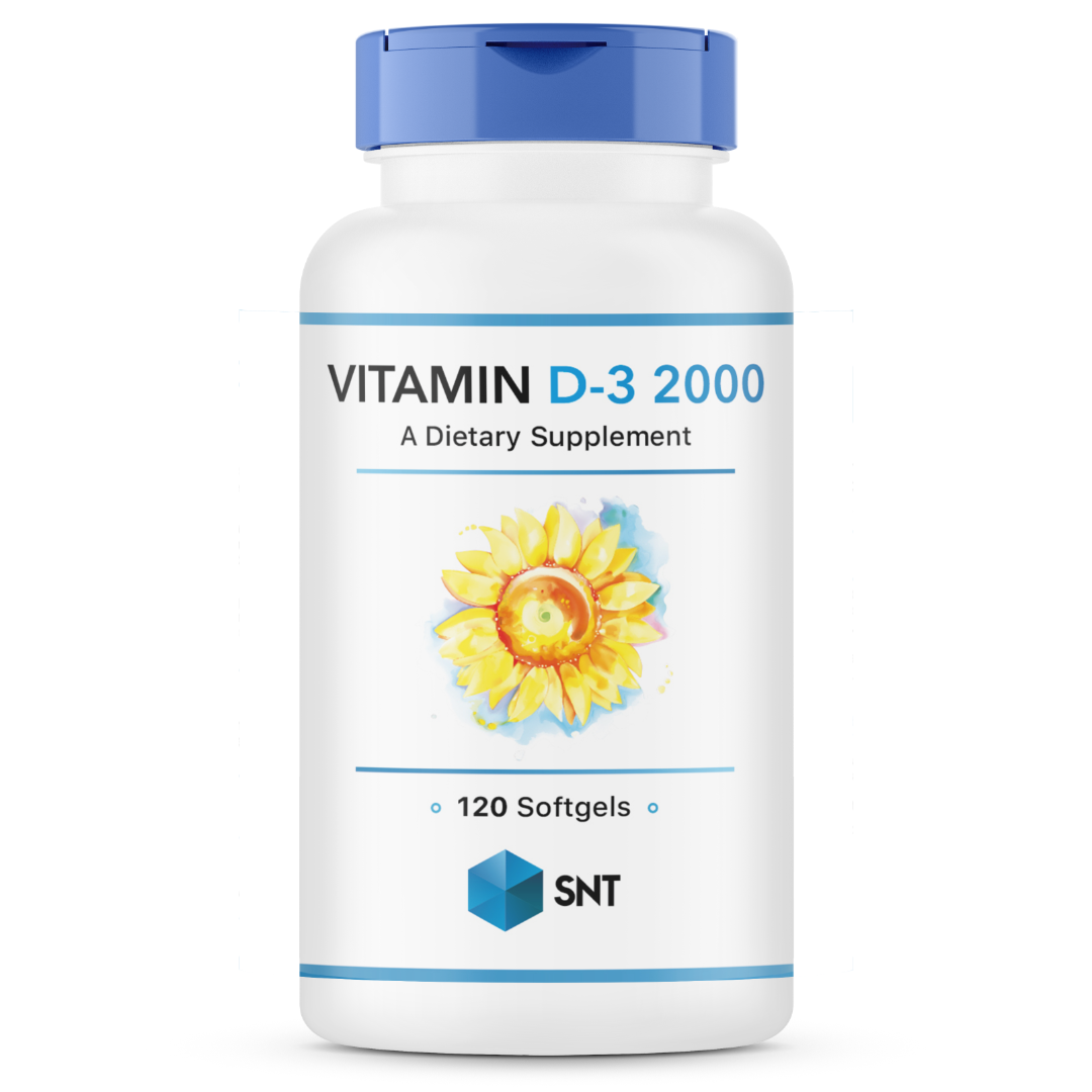 Витамин Д3 SNT Vitamin D-3 2000 ед, 120 капсул