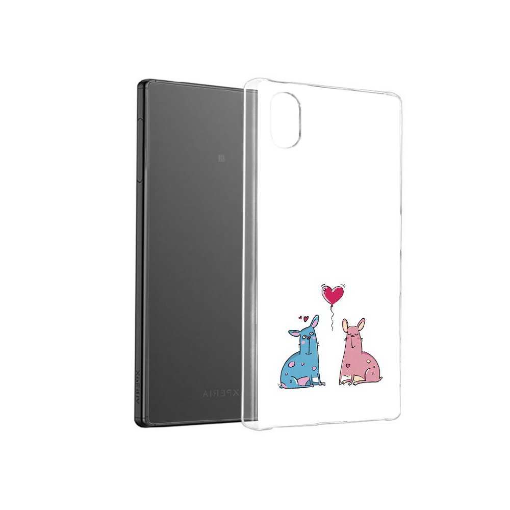 

Чехол MyPads Tocco для Sony Xperia X Лама любовь, Прозрачный, Tocco