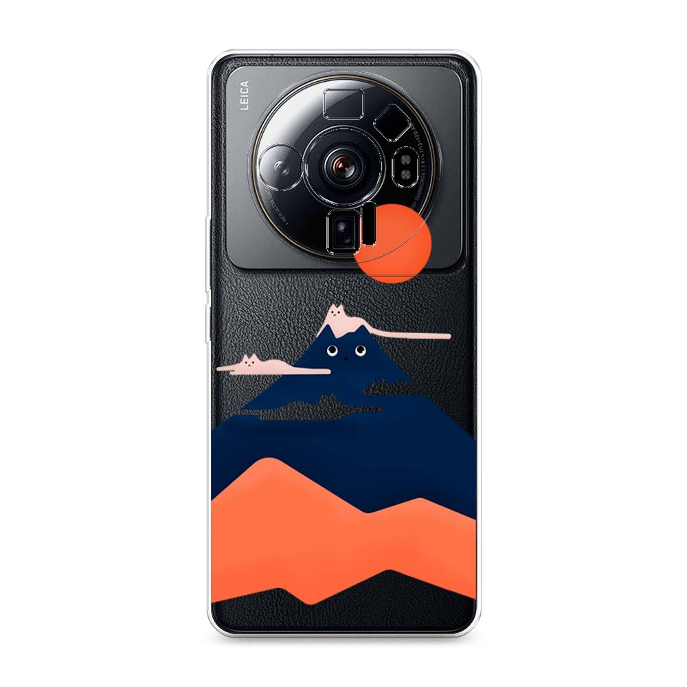 

Чехол на Xiaomi 12S Ultra "Кот-гора", Черный;оранжевый, 314550-4