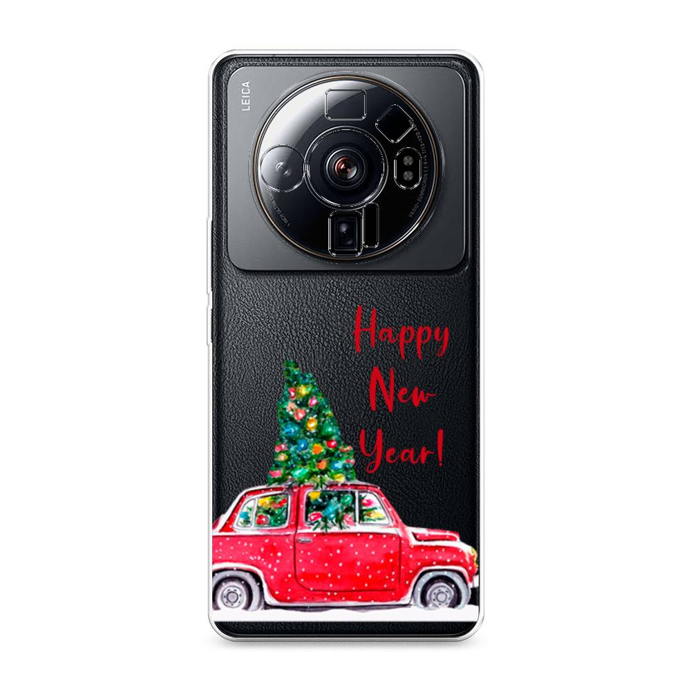 

Чехол на Xiaomi 12S Ultra "Happy New Year", Красный;зеленый, 314550-5